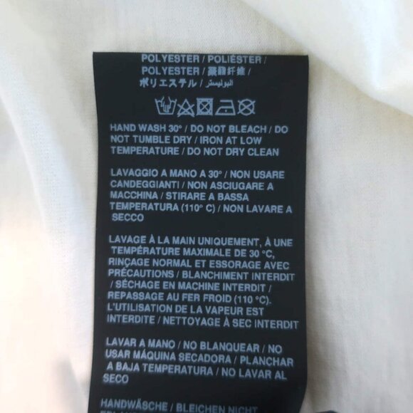 Palm Angels x Formula 1 Racing Monogram Tee Ivory Cotton Size Medium NEW - Picture 10 of 11